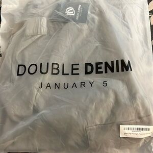 Double denim January 5 women’s high jogger new 3X sage